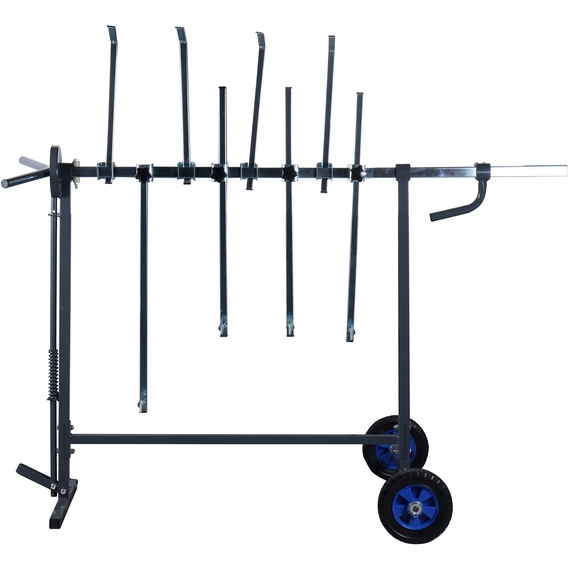 SwitZer Body Shop Panel Stand Mobile Rotating Spray Painting Stand for Vehicle