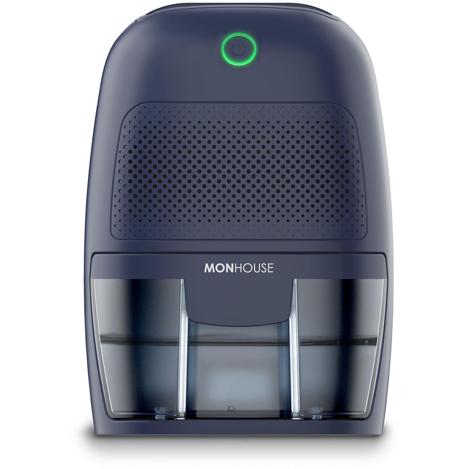 Monhouse Mini Air Dehumidifier Portable Compact Quiet Moisture Absorber And Electric Mould Remover - Navy - Navy