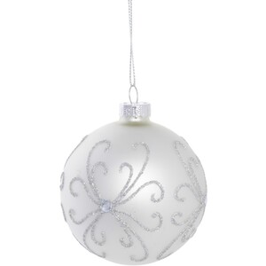 Matte Embellished Bauble