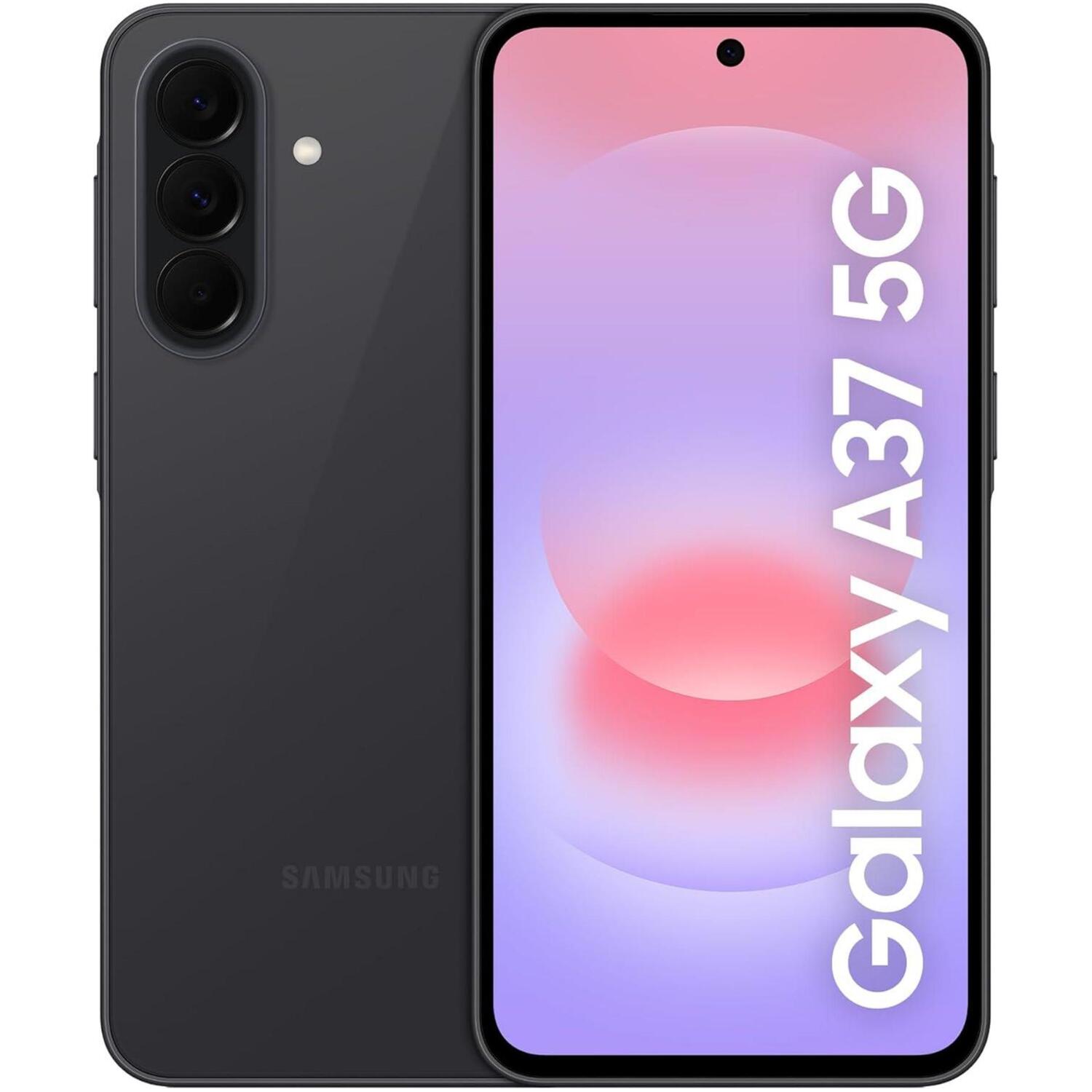 Samsung Unisex Charcoal Galaxy A37 5G 128Gb 6Gb Ram 6.7" Dual Sim Smartphone In - Image 7