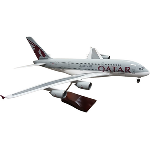 Qatar Airways Airbus A380 Model Plane 1:160 Large Aircraft Display