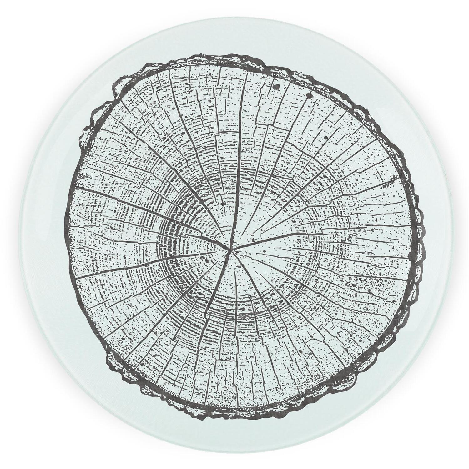 Image of Tree Slice Round Worktop Protector -&hellip;