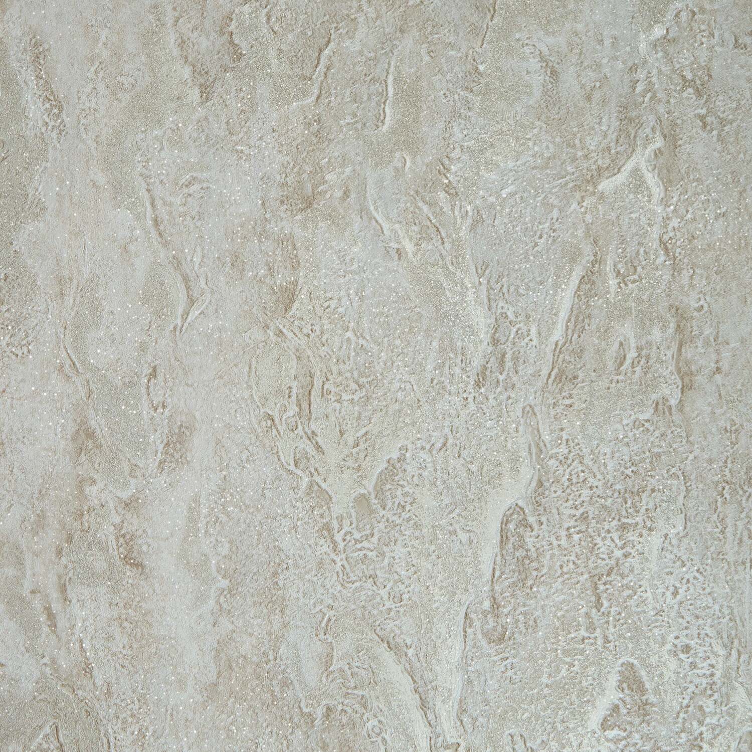 I Love Wallpaper Sample Of Nador Wallpaper In Beige, Brown And Gold Glitter - Bronze