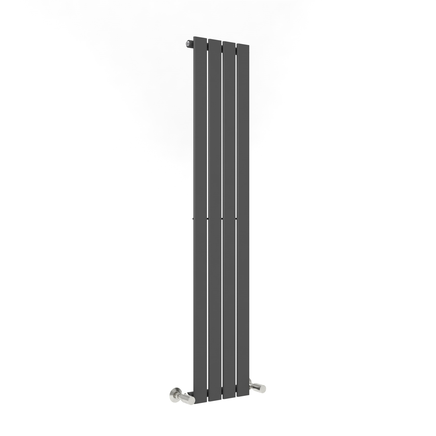 Mcc Direct Single Flat Panel Vertical Column Radiator 1600X272 Mm Anthracite