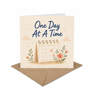 One Day at a Time Encouragement Greeting Card