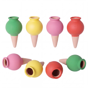 8 Pack Terracotta Self Watering Spikes Automatic Plant Watering System