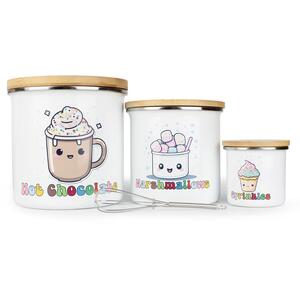 Cartoon Hot Chocolate Gift Set for Kids/Children - 4 Piece Set