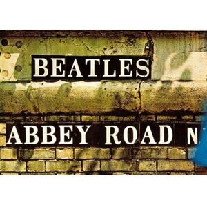 The Beatles Abbey Road Postcard