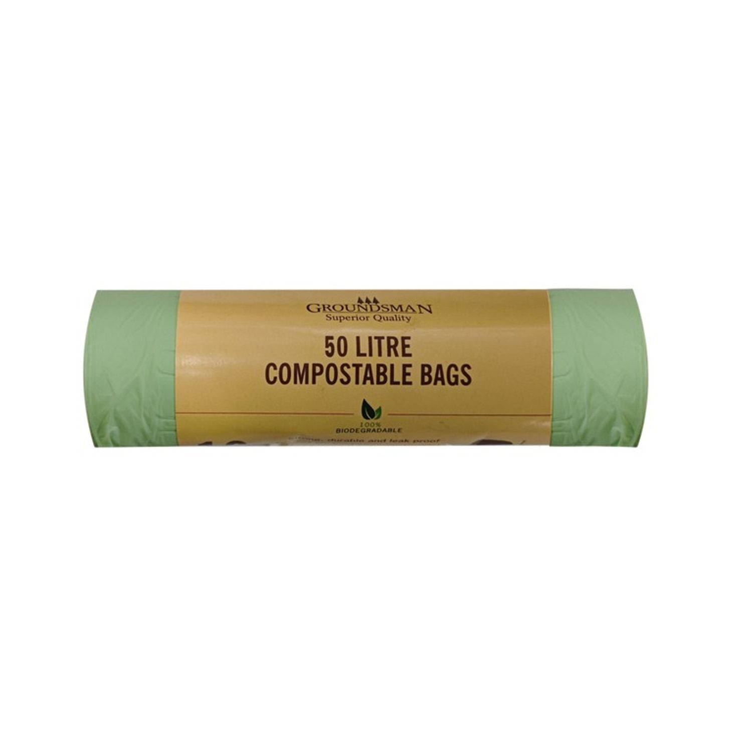 Groundsman Compostable 50L Bag - Green
