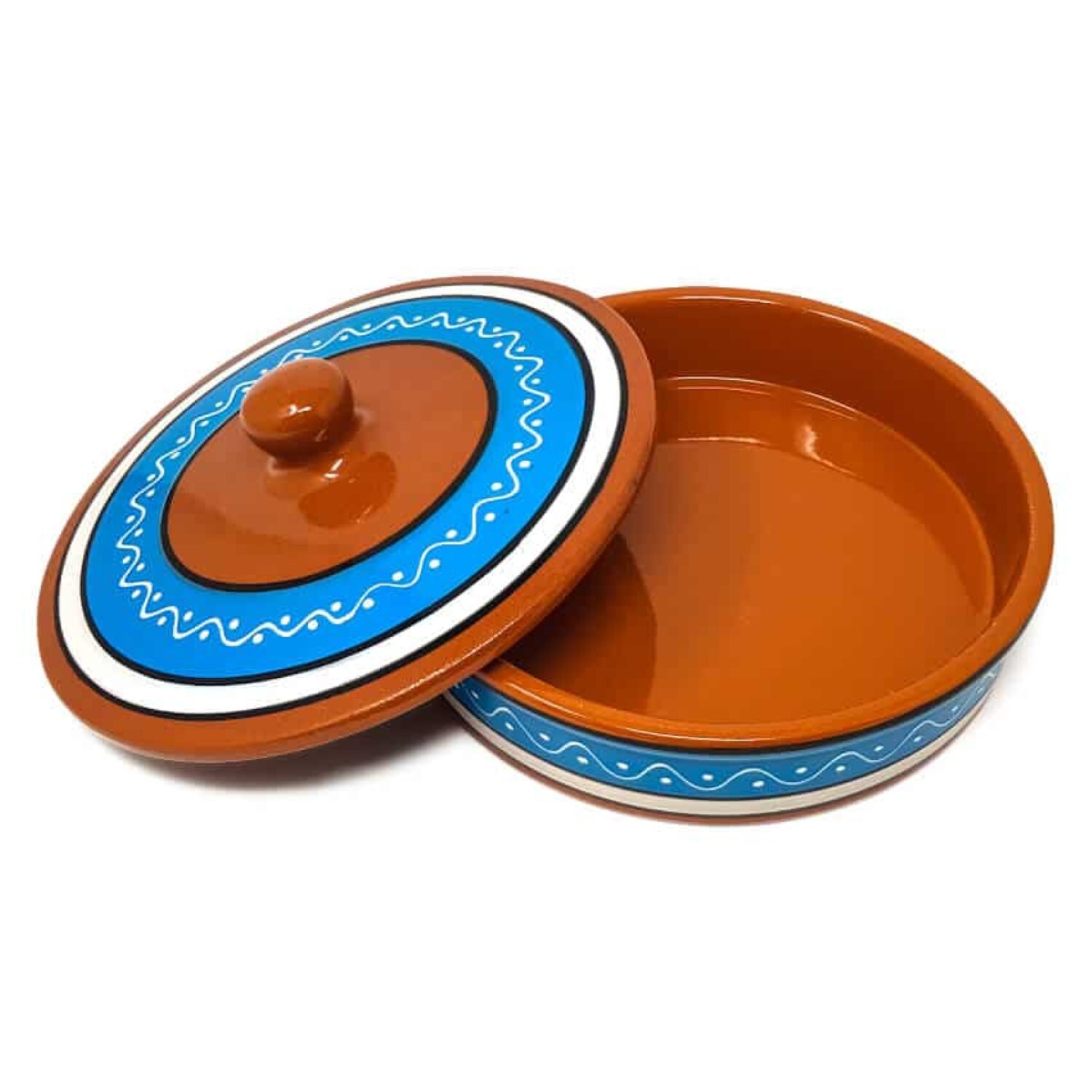 Image of Fiesta Tortilla Server - Blue