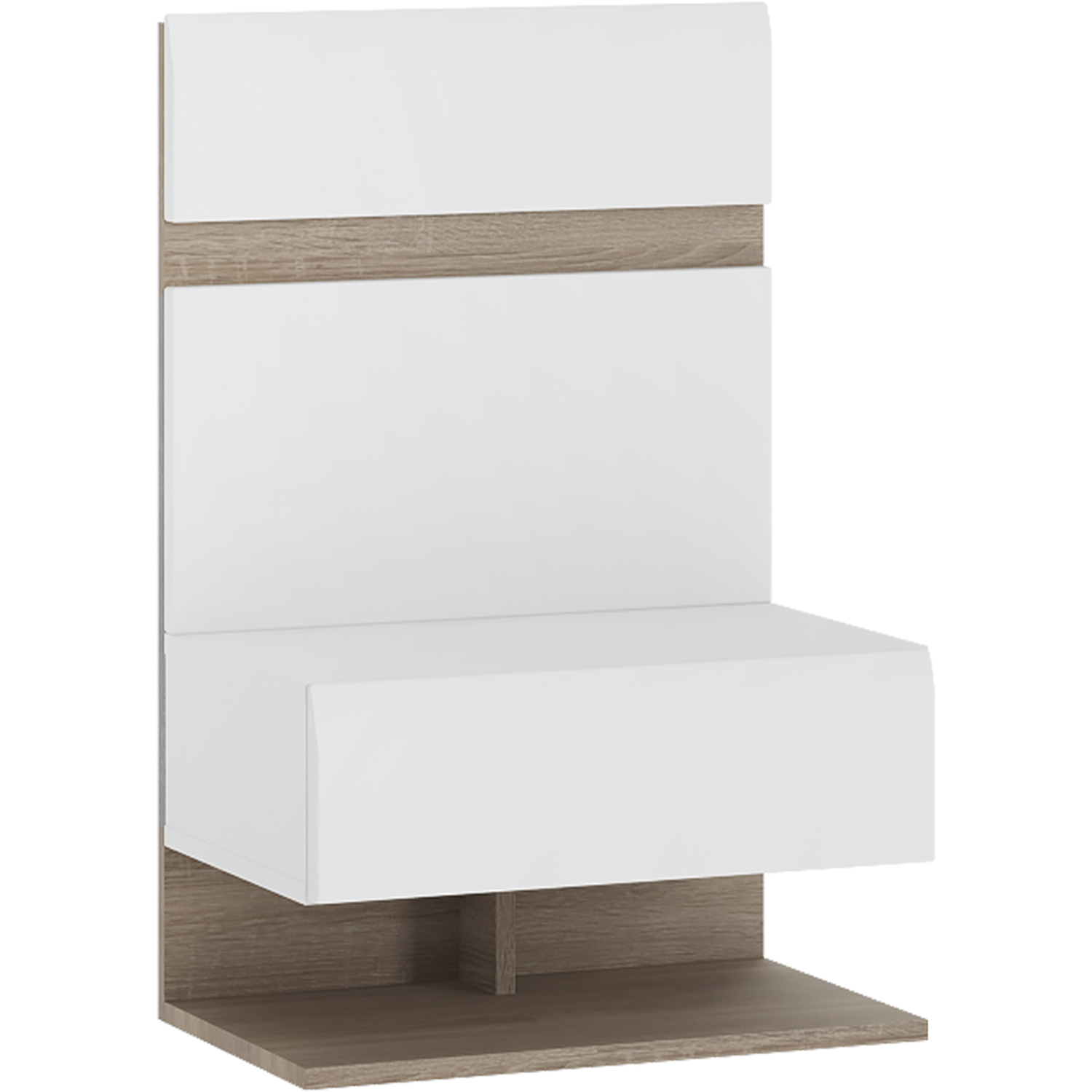 Furniture To Go Unisex White Chelsea Bedroom Bedside Extension For Bed In - Image 4