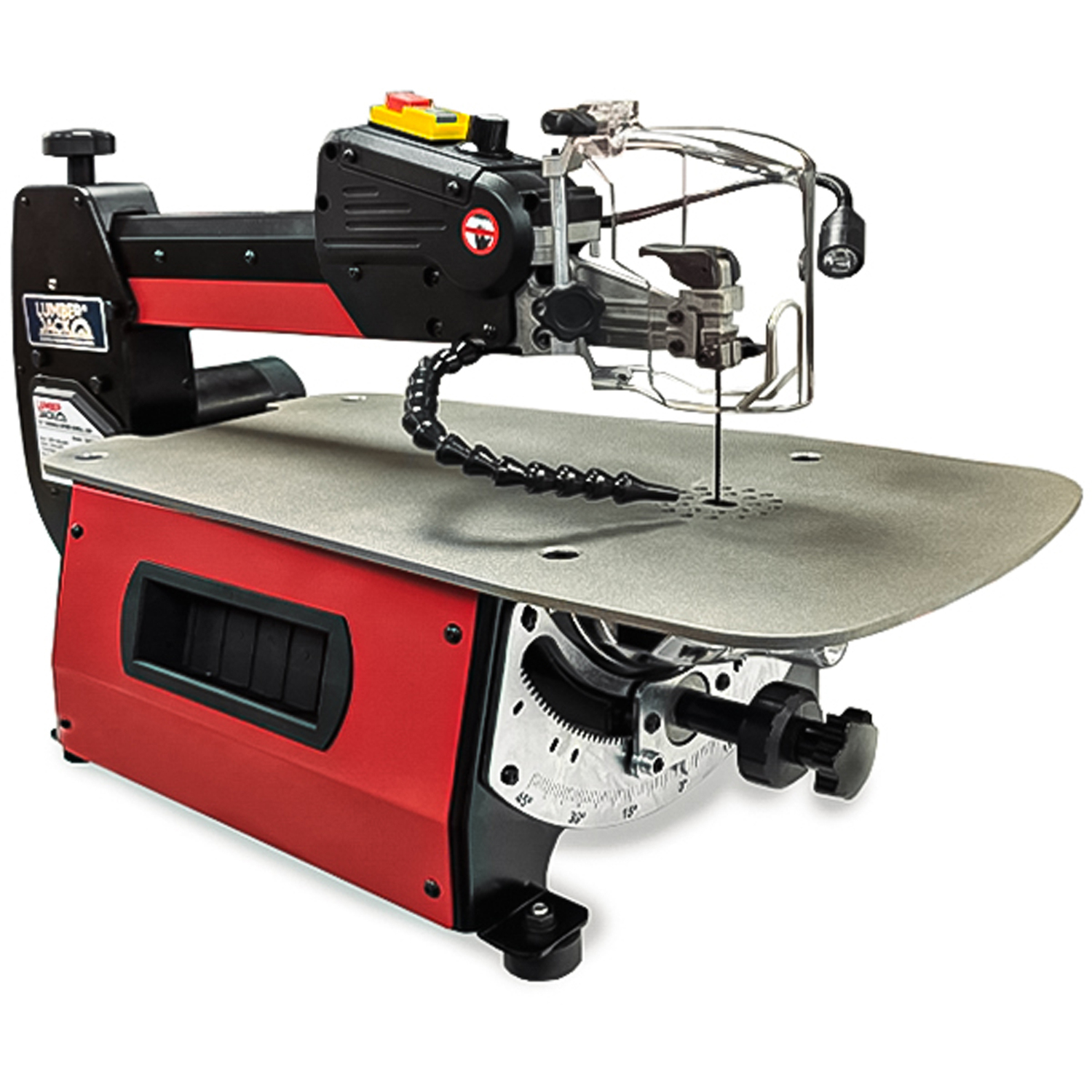 Lumberjack 22 Inch Scroll Saws for Woodworking 80W Variable Speed LED Light - Image 5