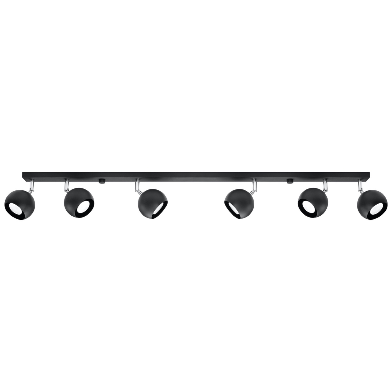 B&Q -  Luminosa Oculare 6 Light Spotlight Bar BlackGu10 - Image 3