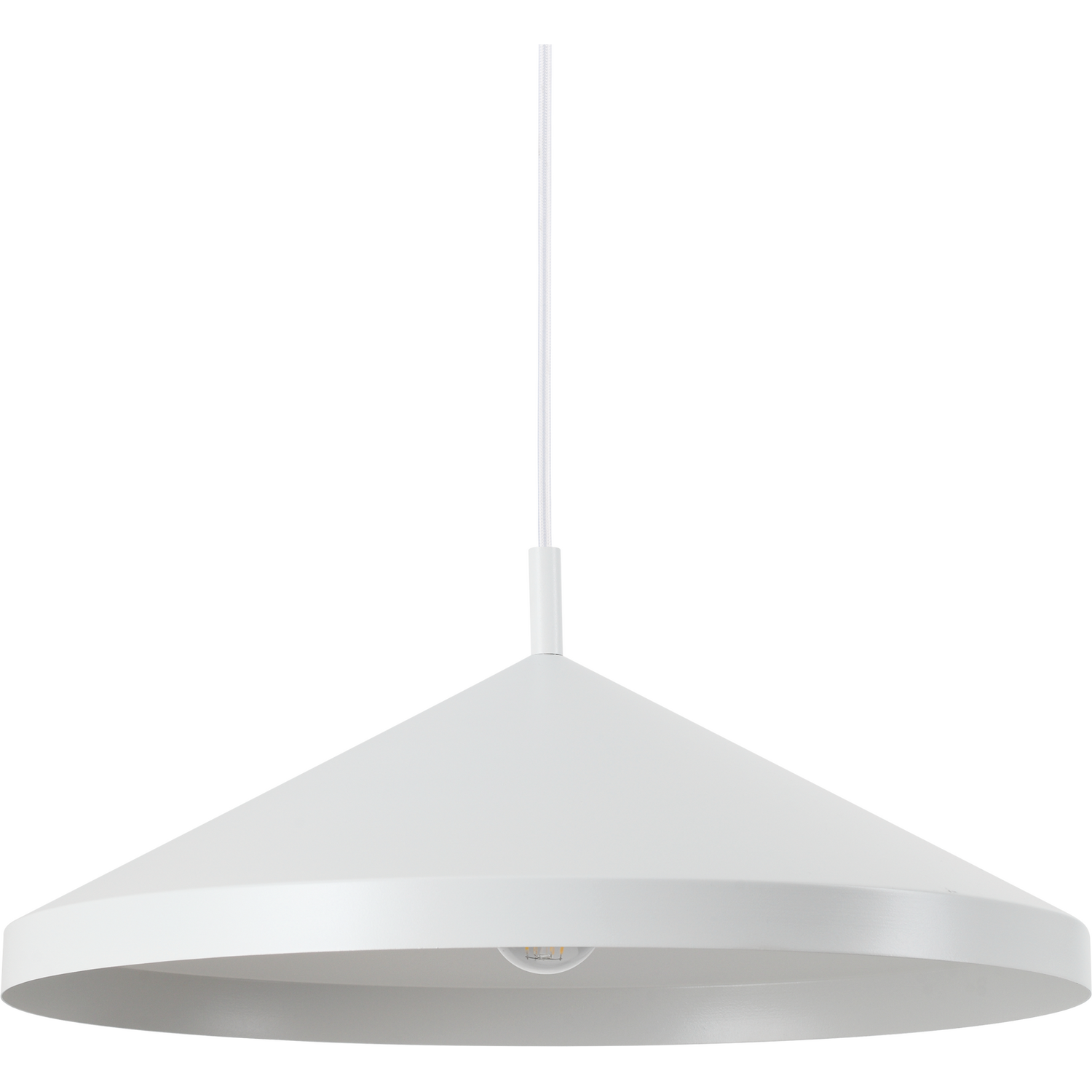 Ideal Lux Lighting Yurta Pendant Light White - White