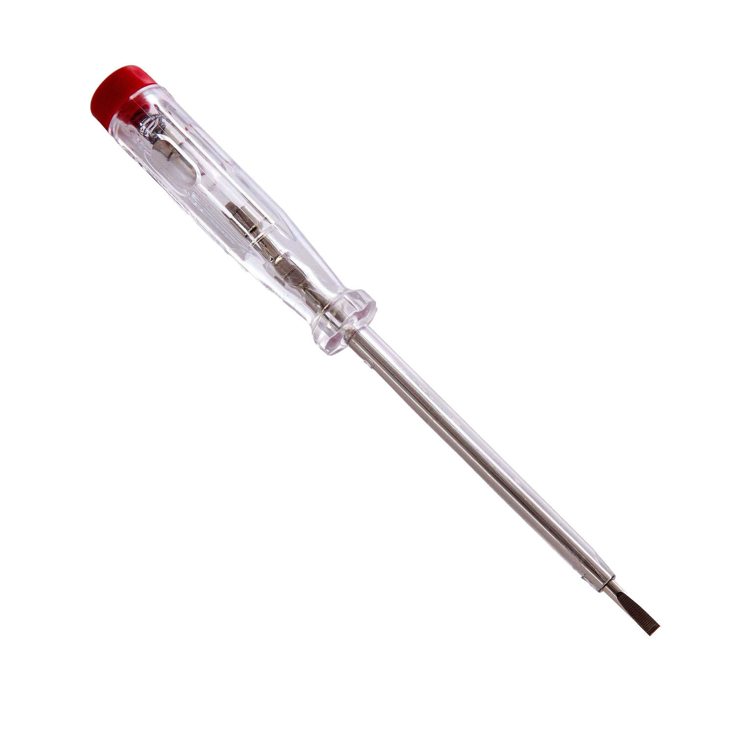 Eclipse Electric Steel Mains Tester - Clear/Red / S