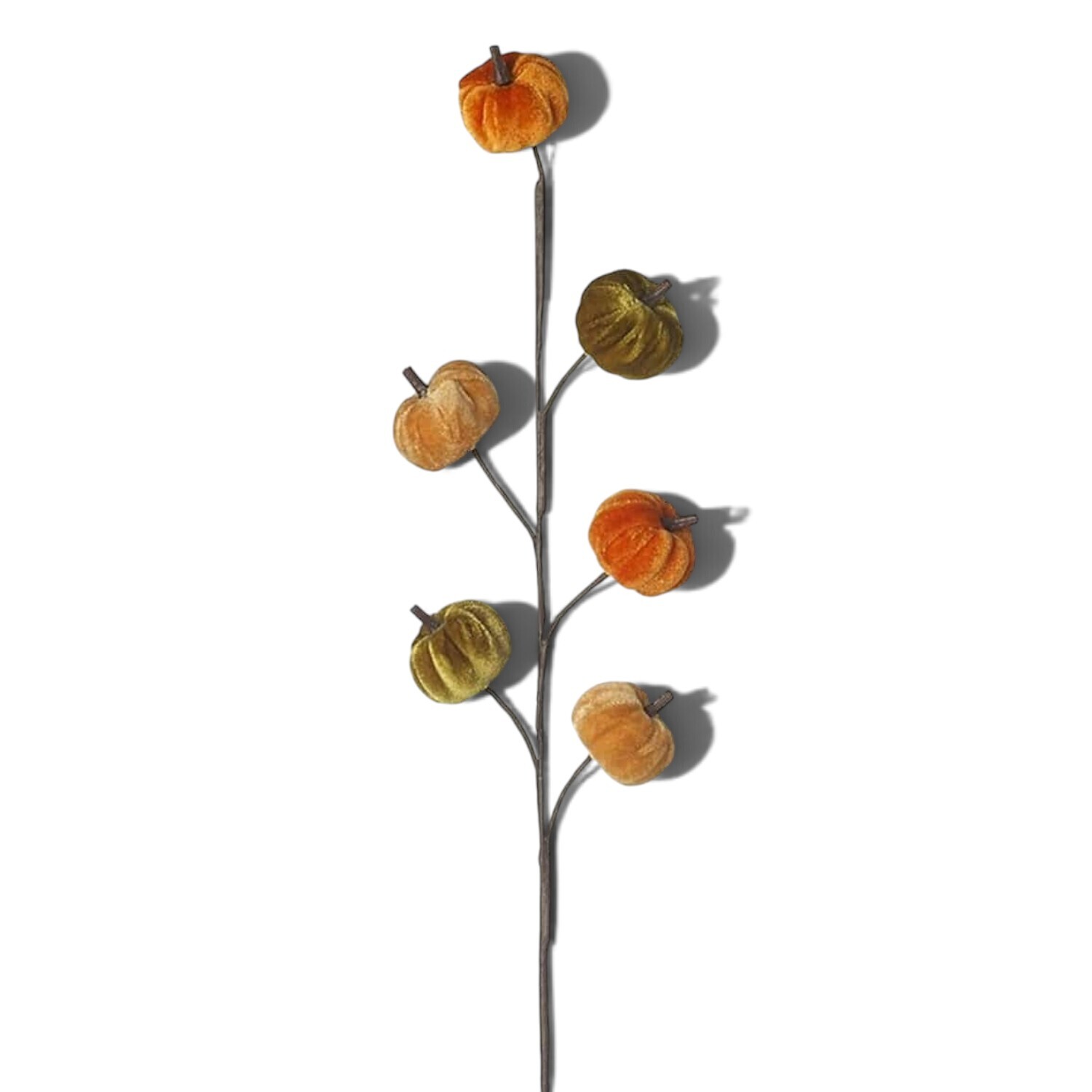 Autumn Home Decoration Heaven Sends Green and Orange Small Pumpkin Spray - Image 2