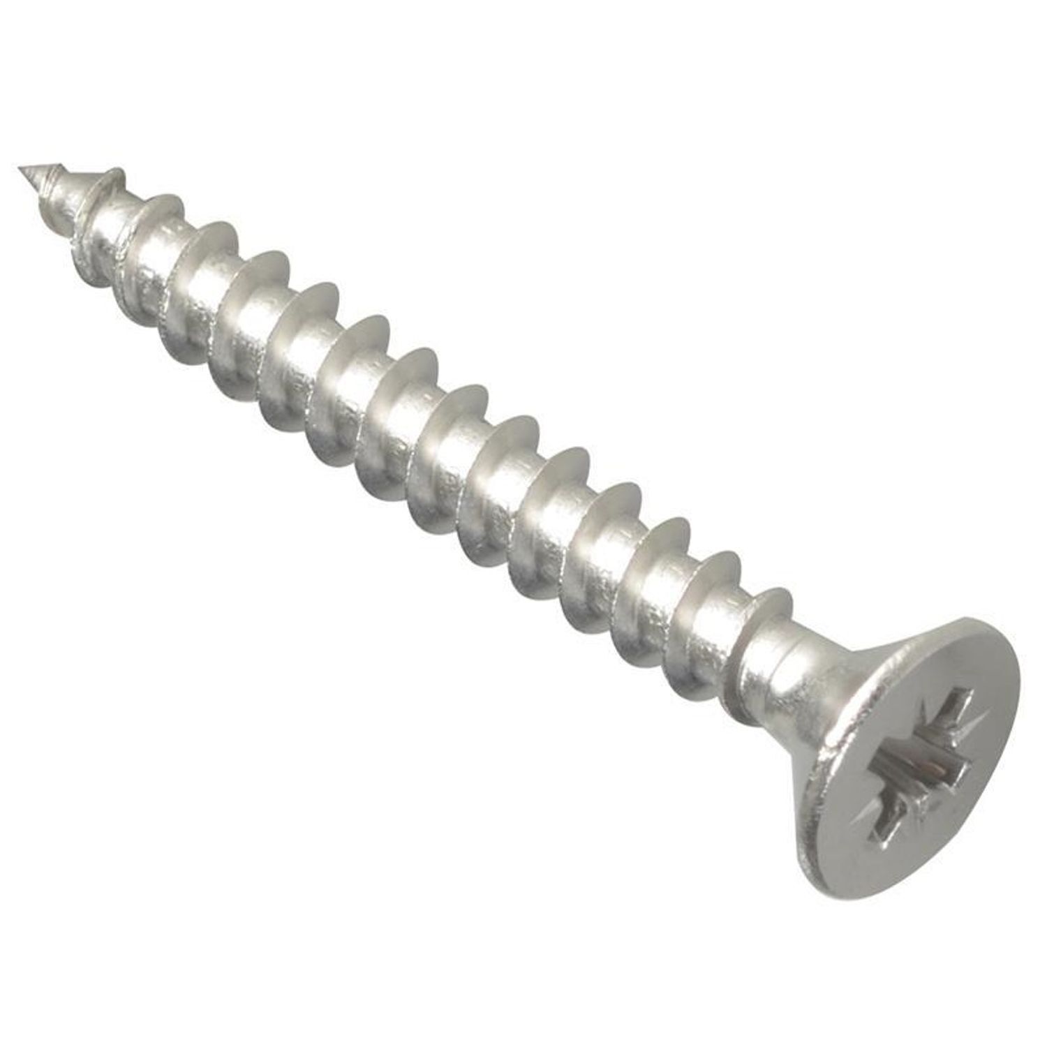 Forgefix Multi-Purpose Screws, Pozi, Csk, Stainless Steel D - Multi Colour