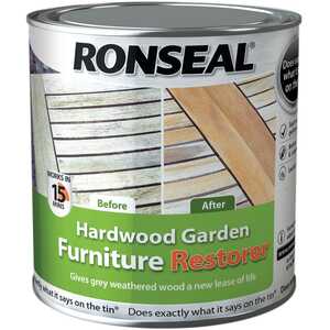 Hardwood Garden Furniture Restorer 1 litre by Ronseal