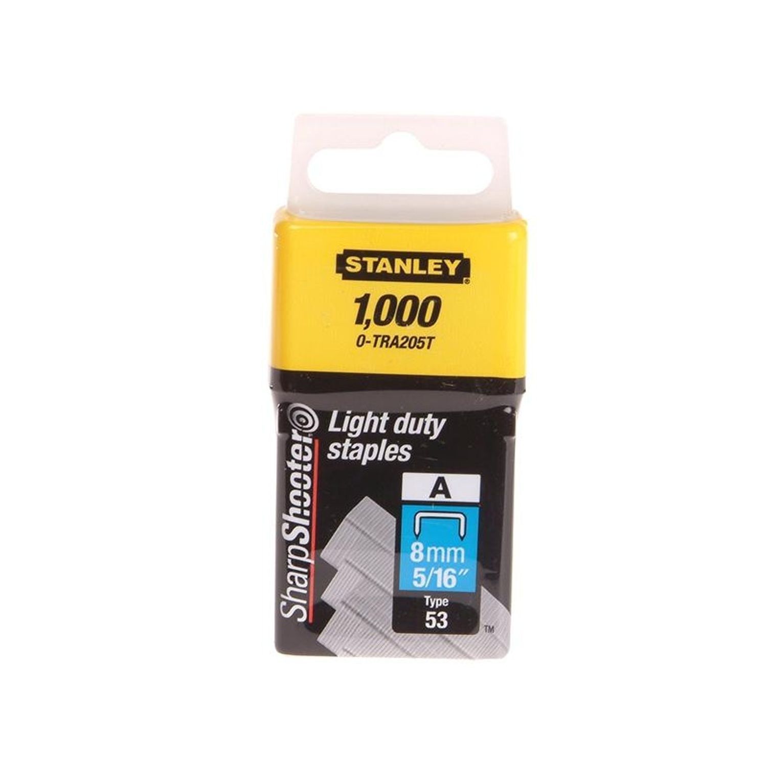 Stanley Hand Tools Tra2 Light-Duty Staples A - Multi Colour