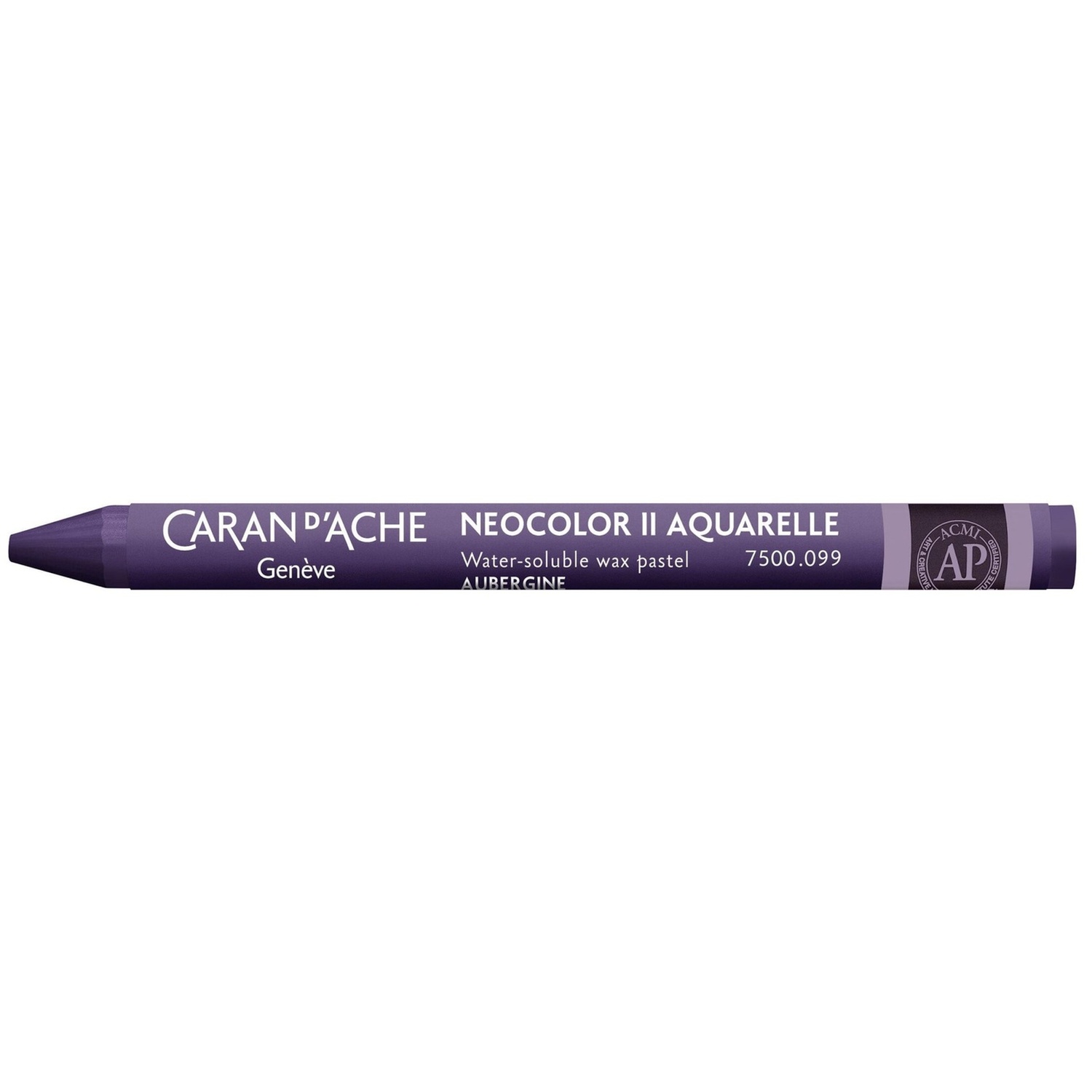 Caran Dache NEOCOLOR II : Artists Watercolour Crayons : AUBERGINE - Image 3