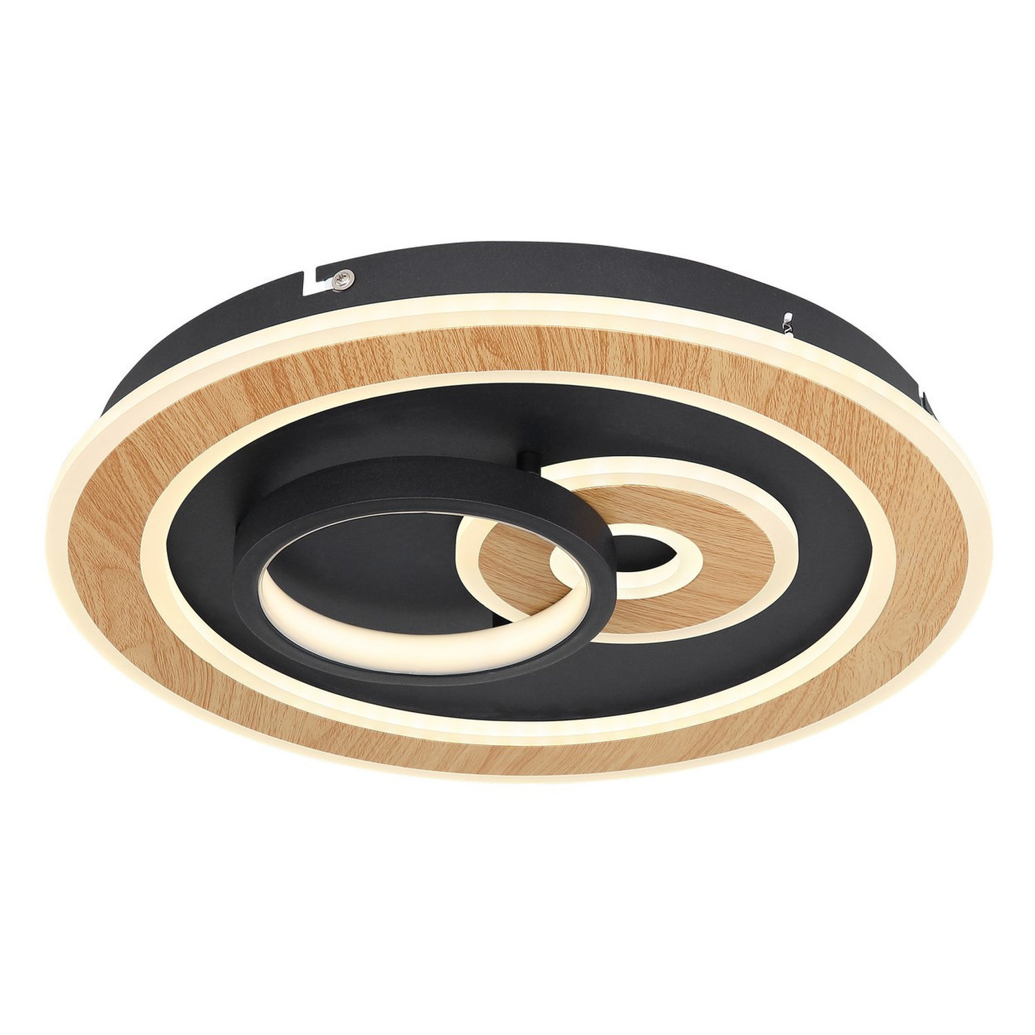 Globo Lighting Chessy Ceiling Light Black