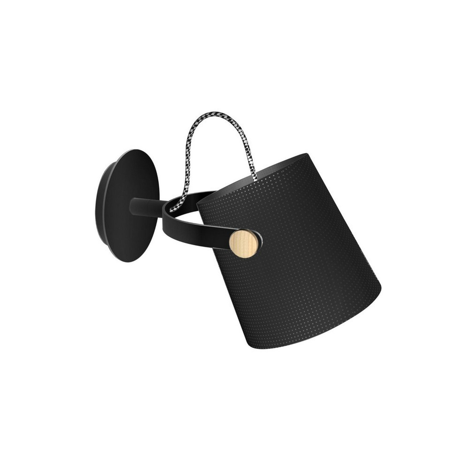 Inspired Lighting Nordica Wall Light Black