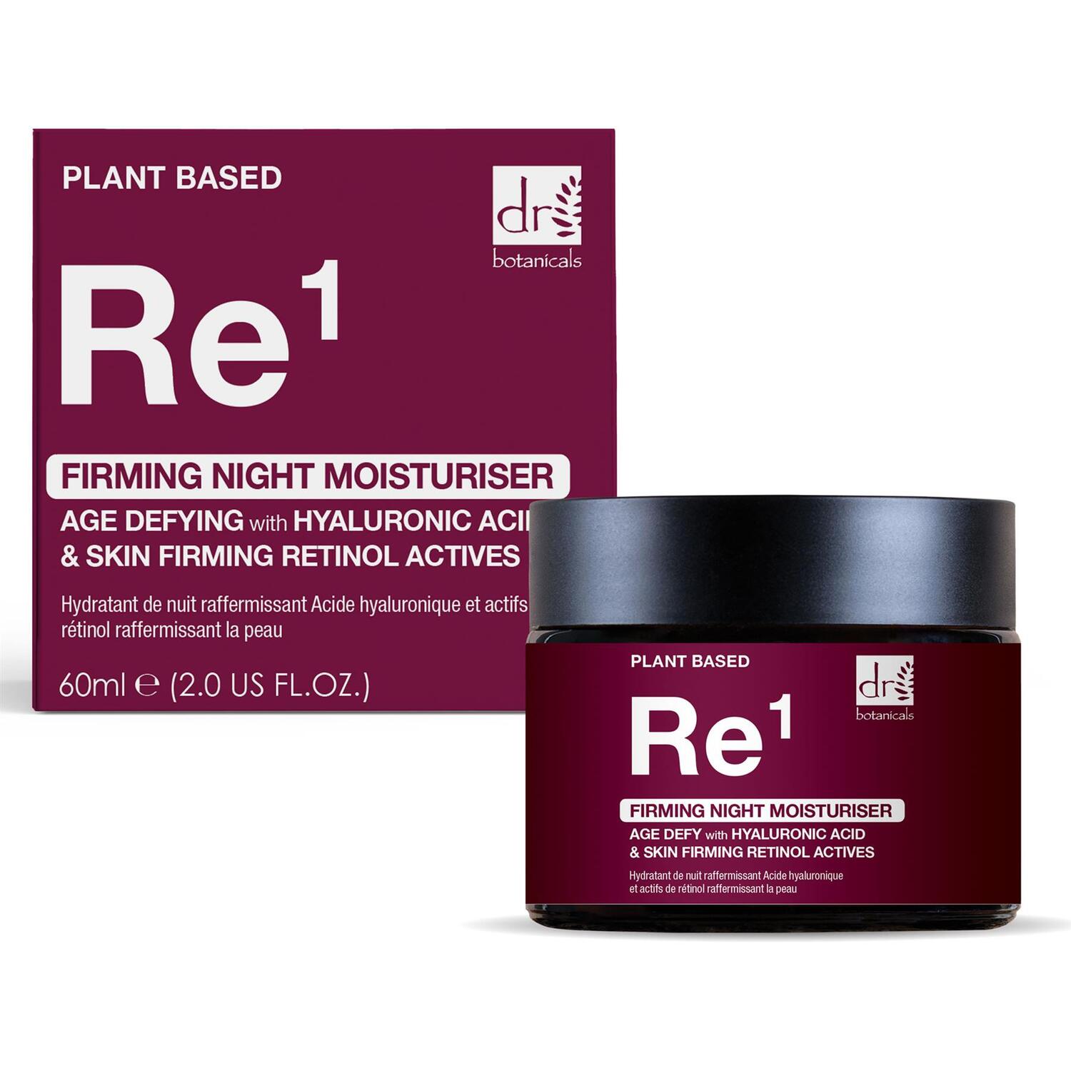 Dr Botanicals Retinol Night Cream Retinol Actives & 1% Hyaluronic Acid Overnight Hydration 60Ml - Image 2
