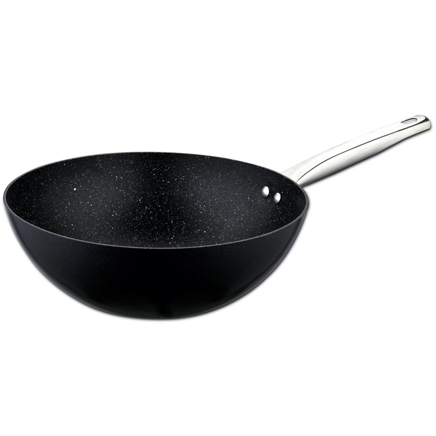 Image of Zest Gusto Non-Stick Granite 24cm Wok&hellip;