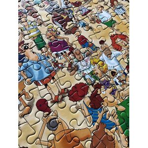 Day At The Beach 1000 Piece Jigsaw Puzzle By Len Epstein - Finished Size 66 X 50 Cm