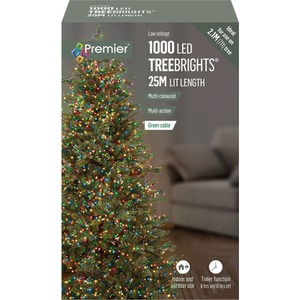 1000 LED Tree Lights Multi Coloured