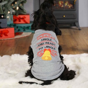 Festive Jingle Bells Christmas Dog Jumper