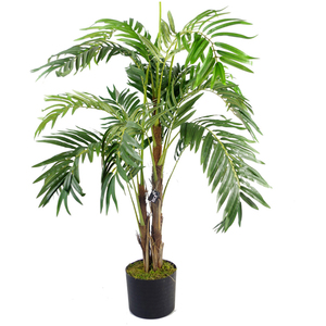 Leaf Large Realistic Artificial Palm Tree - Natural