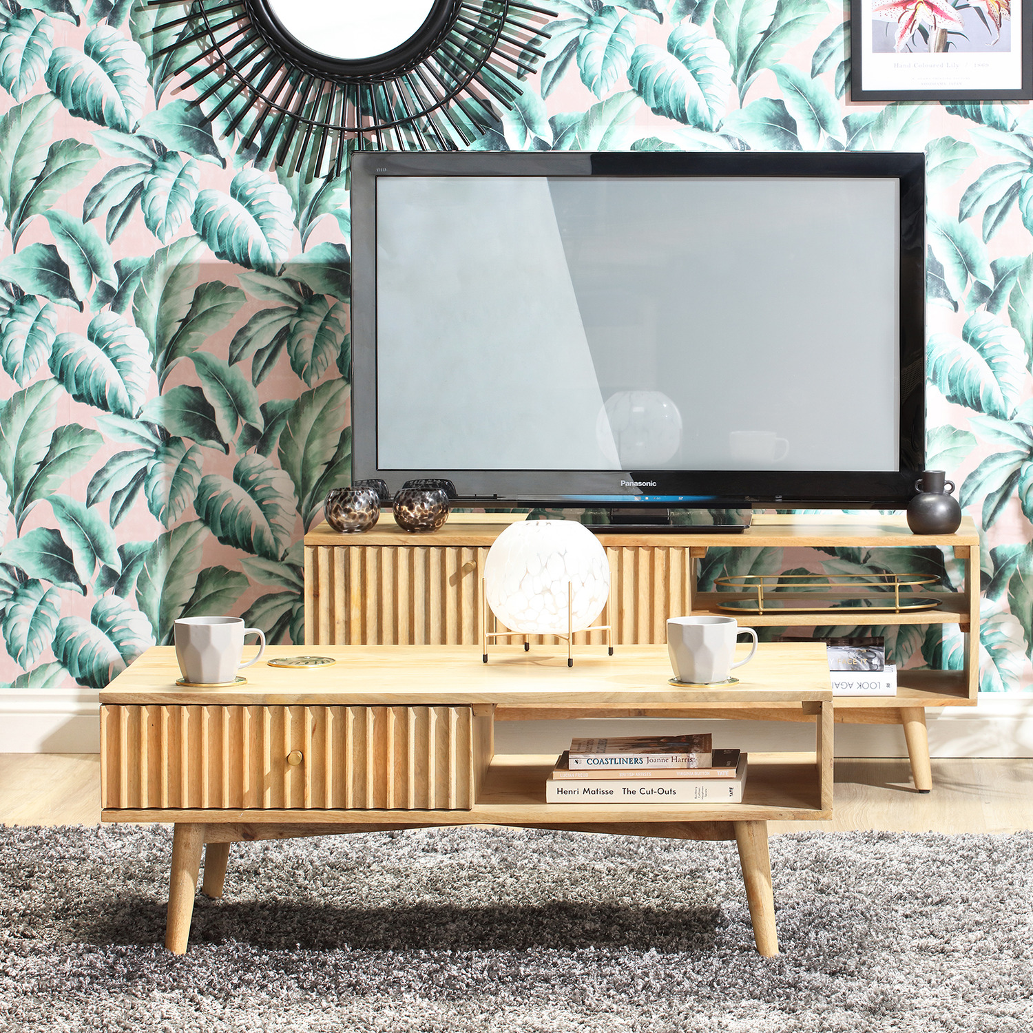 Rotterdam Coffee Table Mango Wood - Natural