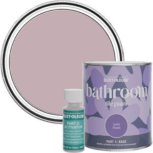 Rust-Oleum Bathroom Tile Paint in Satin Finish - Little Light 750ml