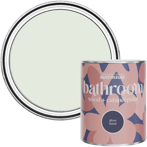 Rust-Oleum Bathroom Wood  Cabinet Paint in Gloss Finish - Sage Mist 750ml