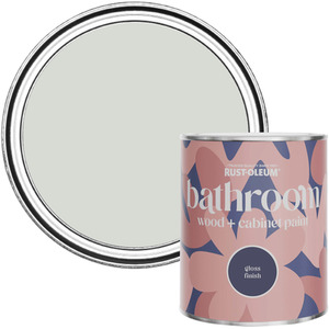 Rust-Oleum Bathroom Wood  Cabinet Paint in Gloss Finish - Winter Grey 750ml