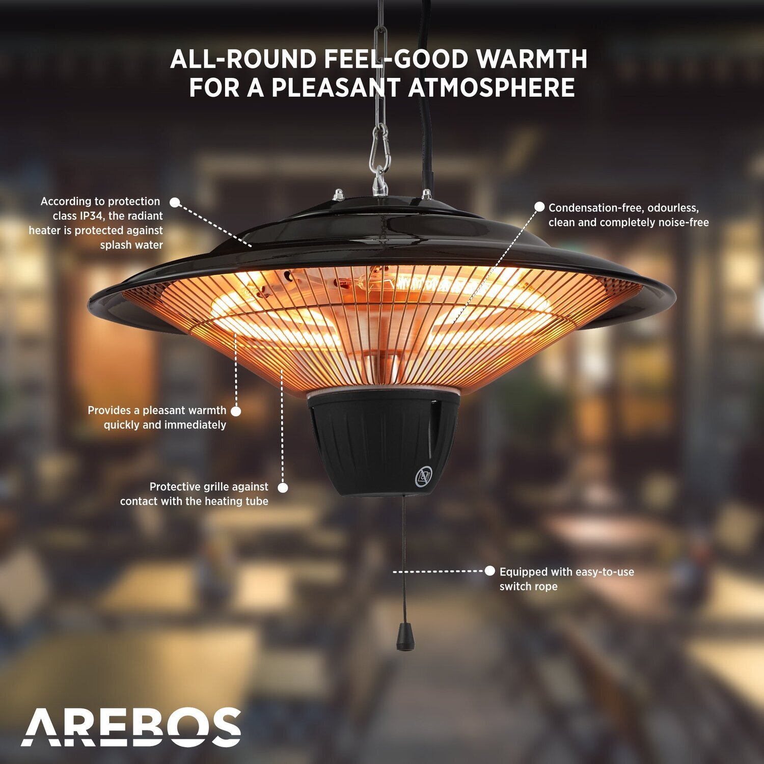 Rectangular Ceiling Heater Radiant Ceiling Heater