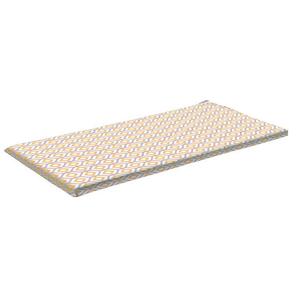 Yellow/White / Machine washable Water Repellent Bench Pad Fade Resistant shot 4280478
