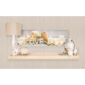 Art for the Home Love LED Printed Canvas
