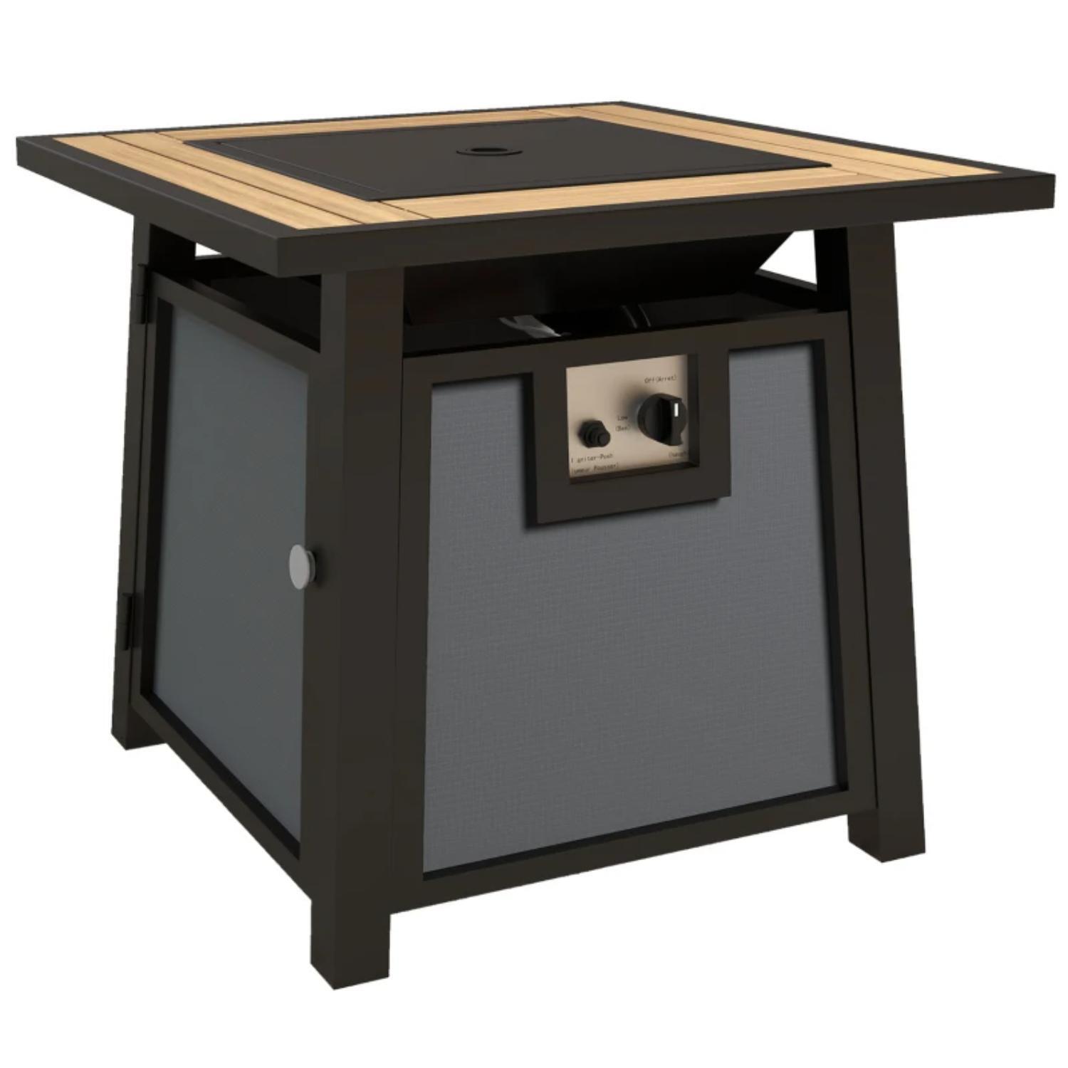 Kalos Fire Pit Table - Grey