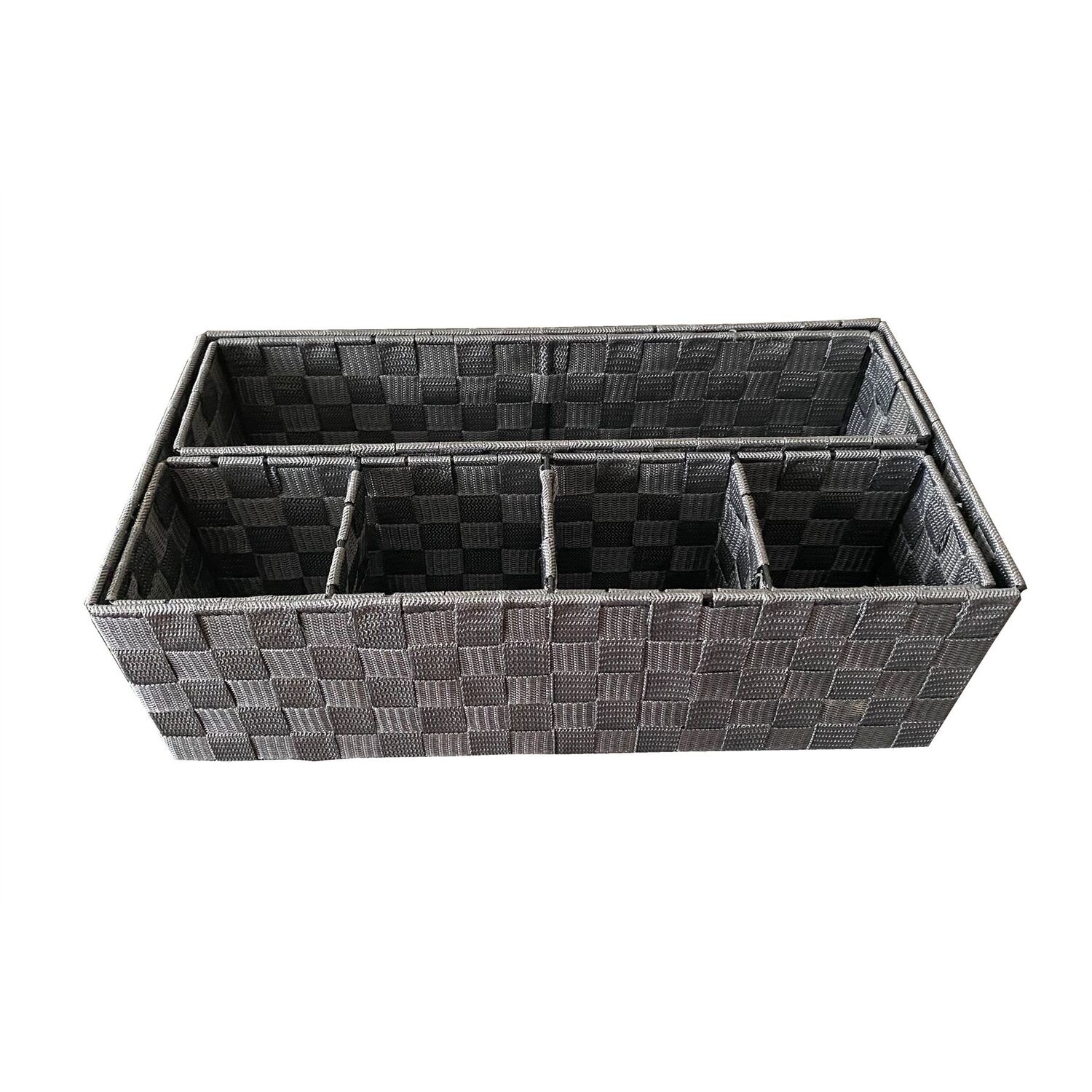Image of 6 Section Fabric And Metal Organiser&hellip;
