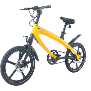 The Official Cruzaa E-Bike Solar Beam Yellow Built in Bluetooth Speakers