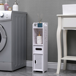 Freestanding Wooden Small Bathroom Cabinet