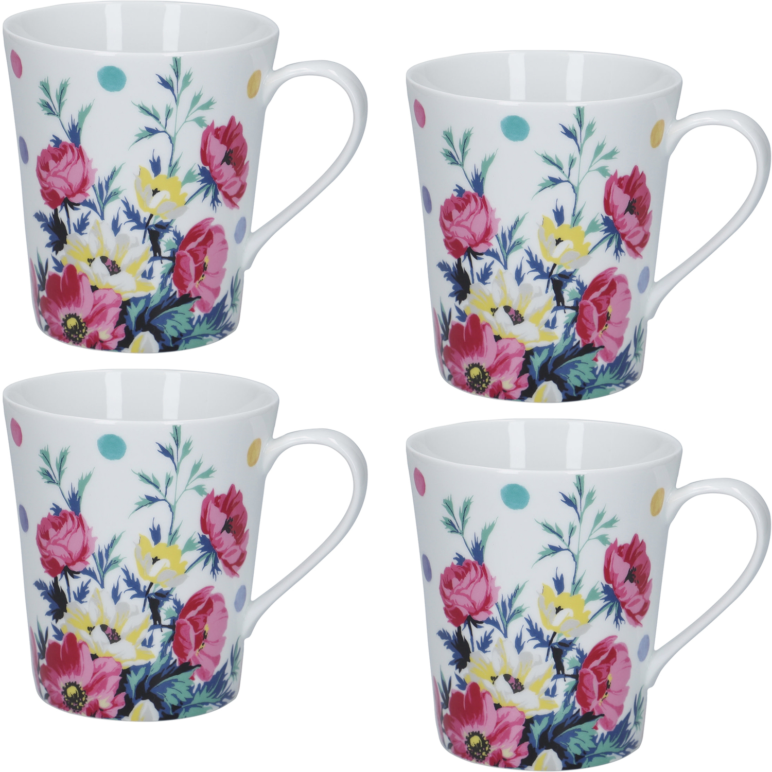 Image of Set of 4 Mikasa Clovelly Porcelain&hellip;