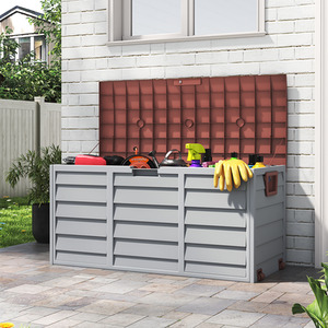 290L Garden Storage Box with Wheels