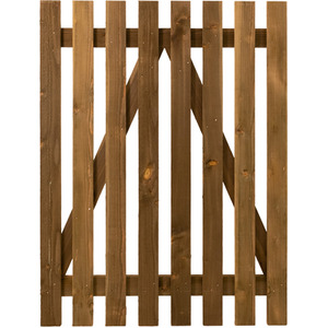 Ruby Ready Sawn Picket Garden Gate
