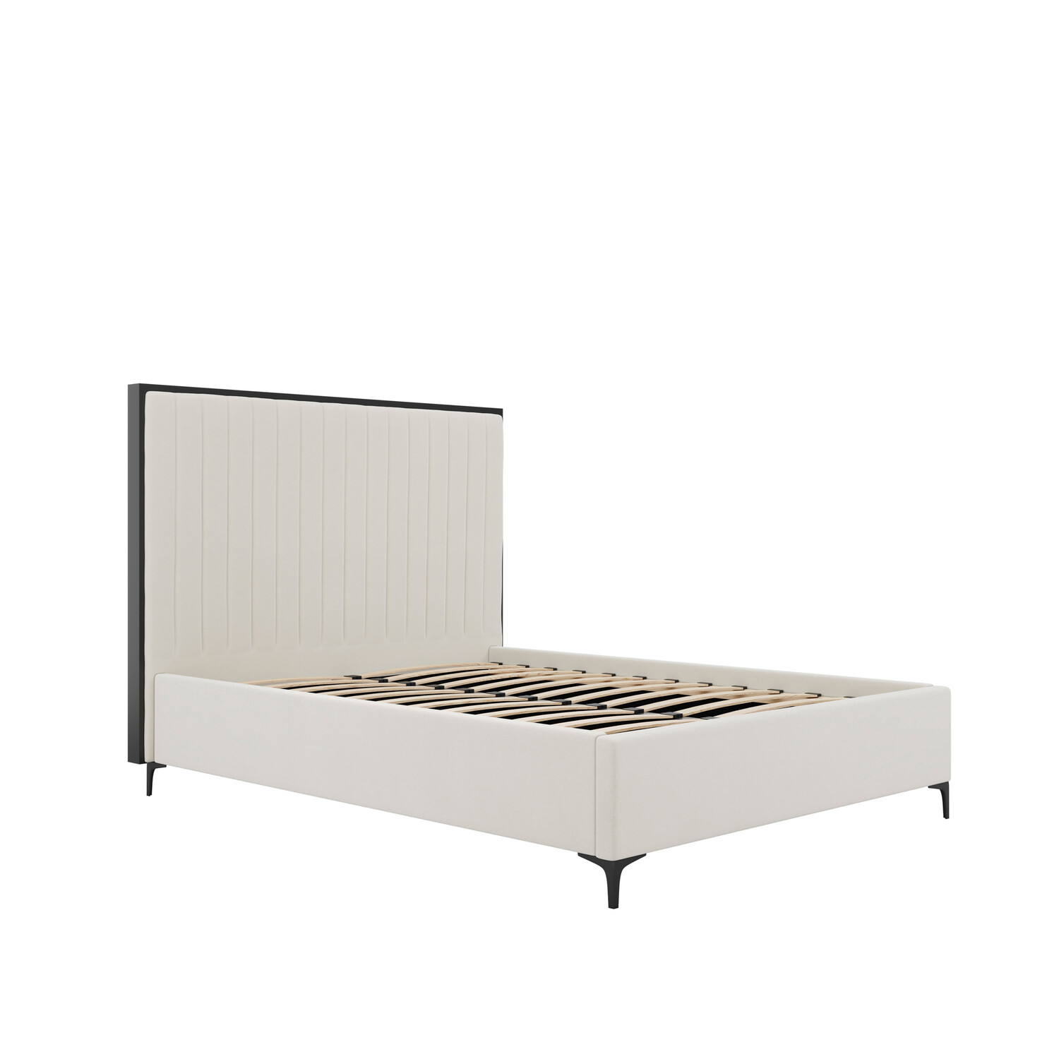 Berkeley Bed - Cream Double