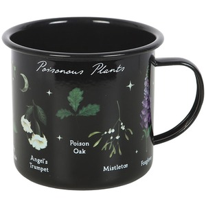 Poisonous Plants Print Enamel Mug