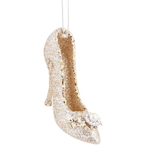Glitter High Heel Hanging Decoration