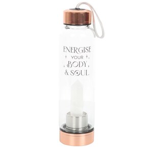 Energize Your Body  Soul Quartz Water Bottle